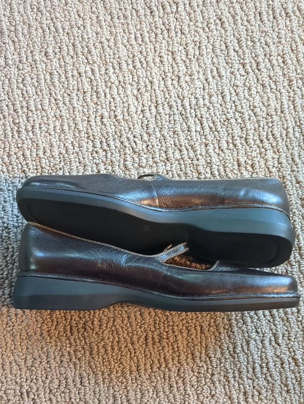 NWOT Talbots Leather Mary Jane's Made In Brazil